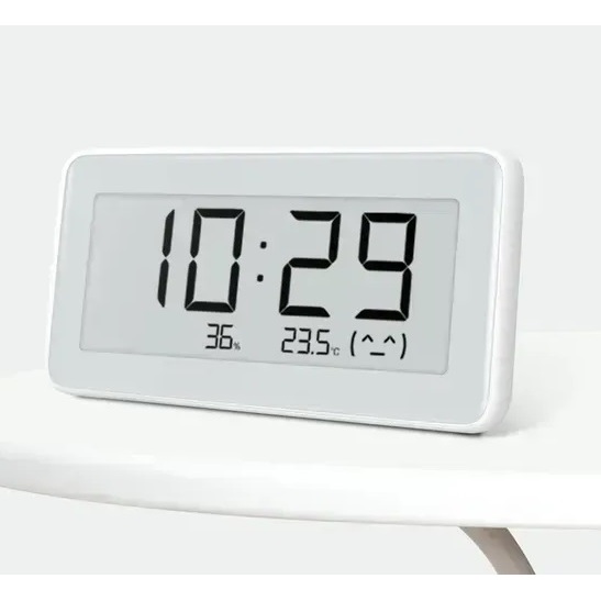 Sensor de temperatura y humedad - Xiaomi Temperature and Humidity Monitor Clock - inalámbrico - Bluetooth 5.0 LE