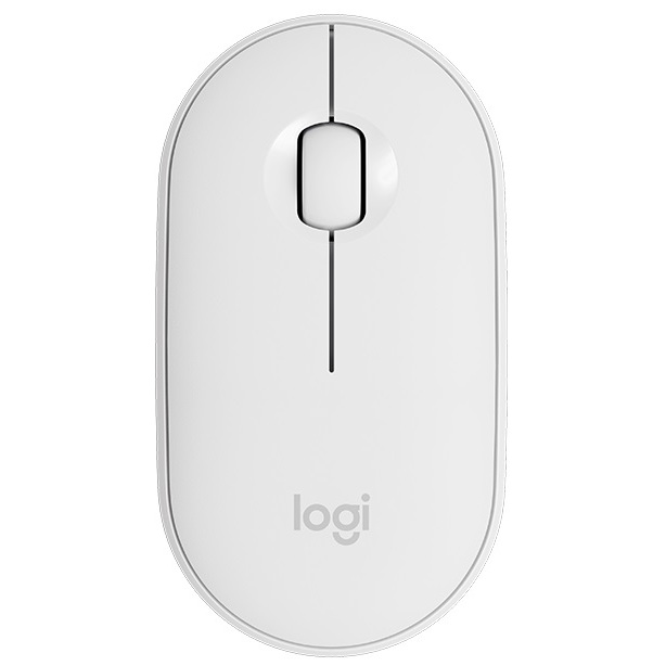 Mouse - Logitech Pebble M350 3 Botones inalámbrico White (910-005770)