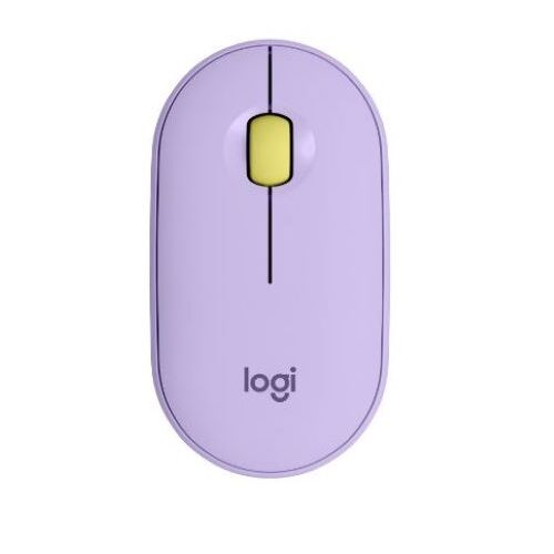Mouse - Logitech Pebble M350 - Lavender Lemonade (910-006659)