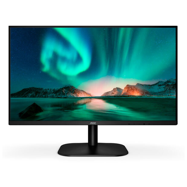 Monitor LED AOC 24B2XHM de 23.8, Resolución 1920 x 1080 (Full HD 1080p), 6  ms, 75 Hz.